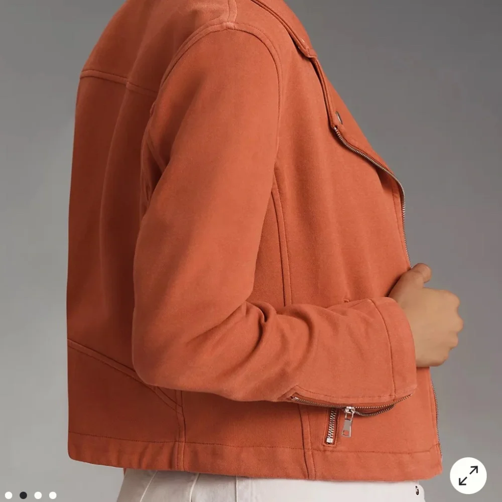 Anthropologie The Saige Moto Jacket NWT
